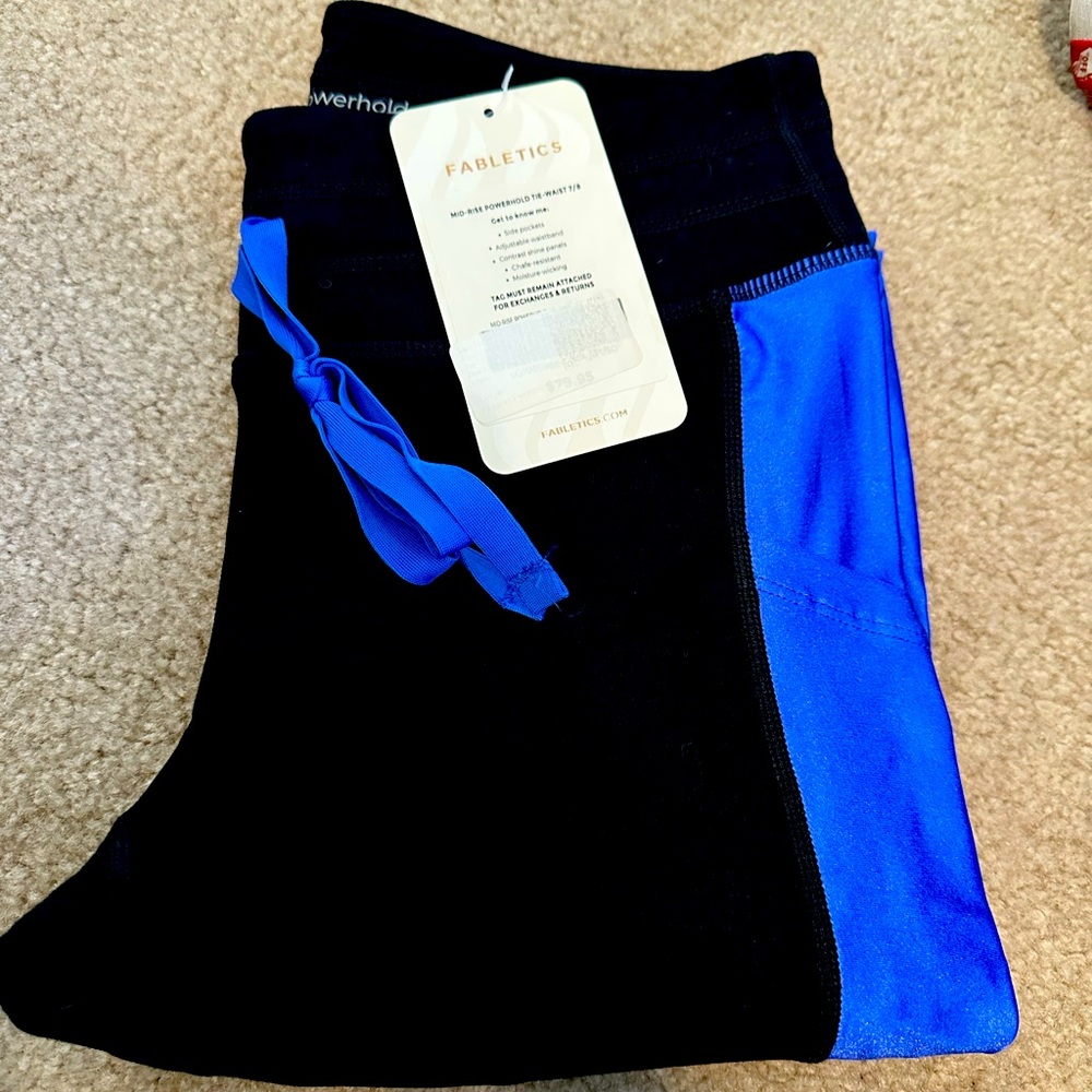 Fabletics tie waist leggings